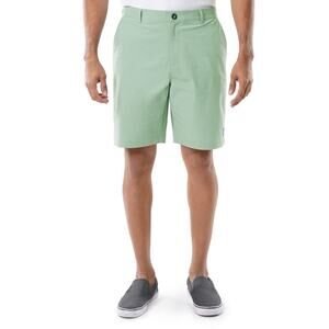 NWT Guy Harvey Performance Hybrid 4-Way Stretch Green Shorts